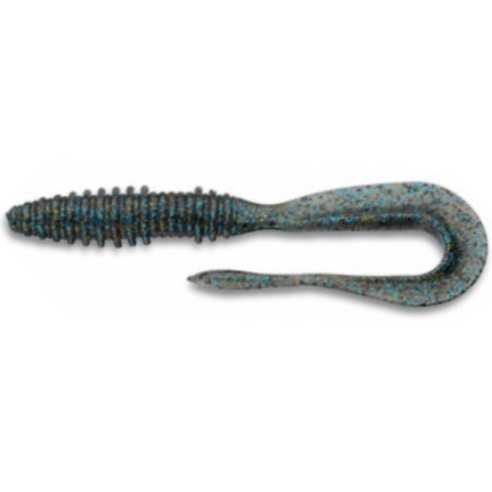 Силиконовая приманка Keitech Mad Wag 4.5 114 мм 9 шт #205 Bluegill — характеристики,
	                                    особенности конструкции