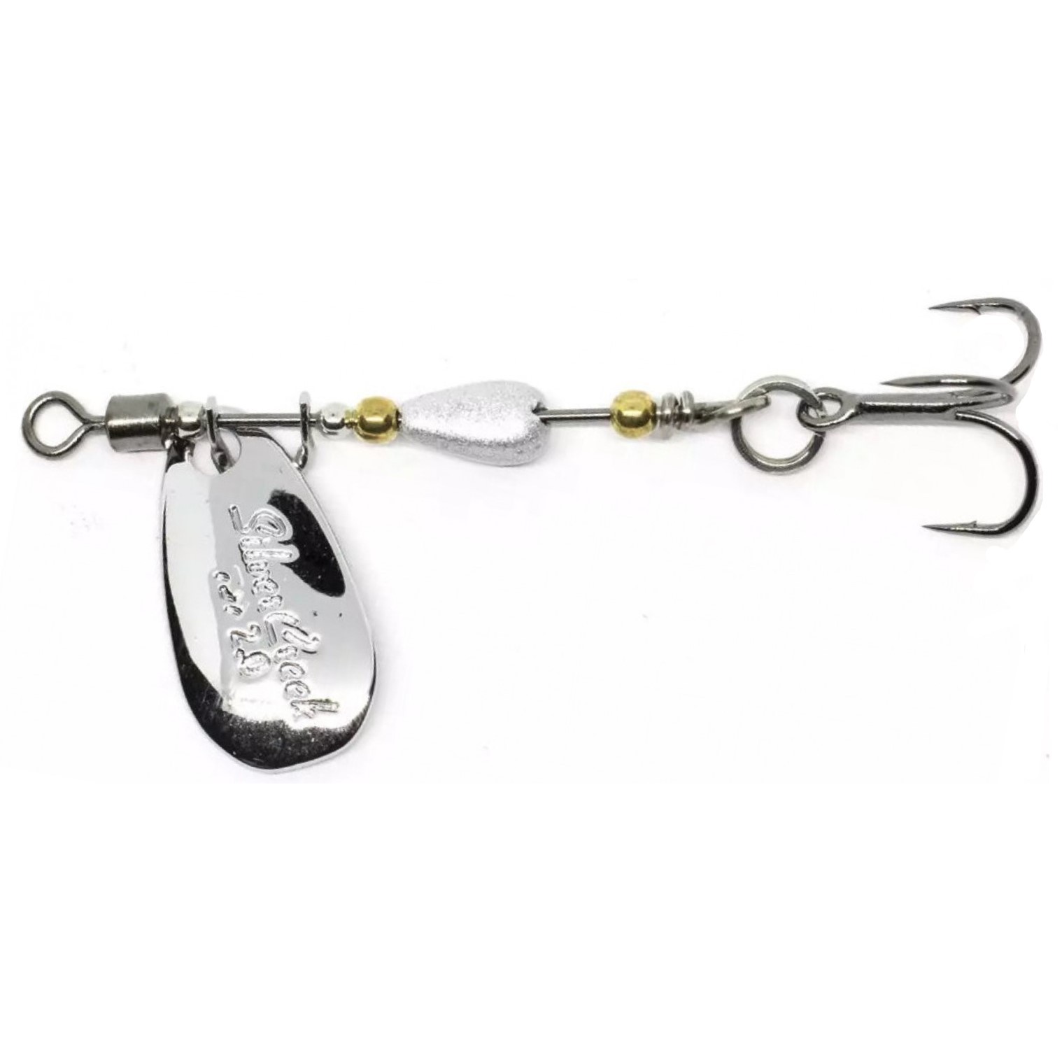 Вращающаяся Блесна Daiwa Silver Creek Spinner 2 №12 2 гр Silver — характеристики,  особенности конструкции