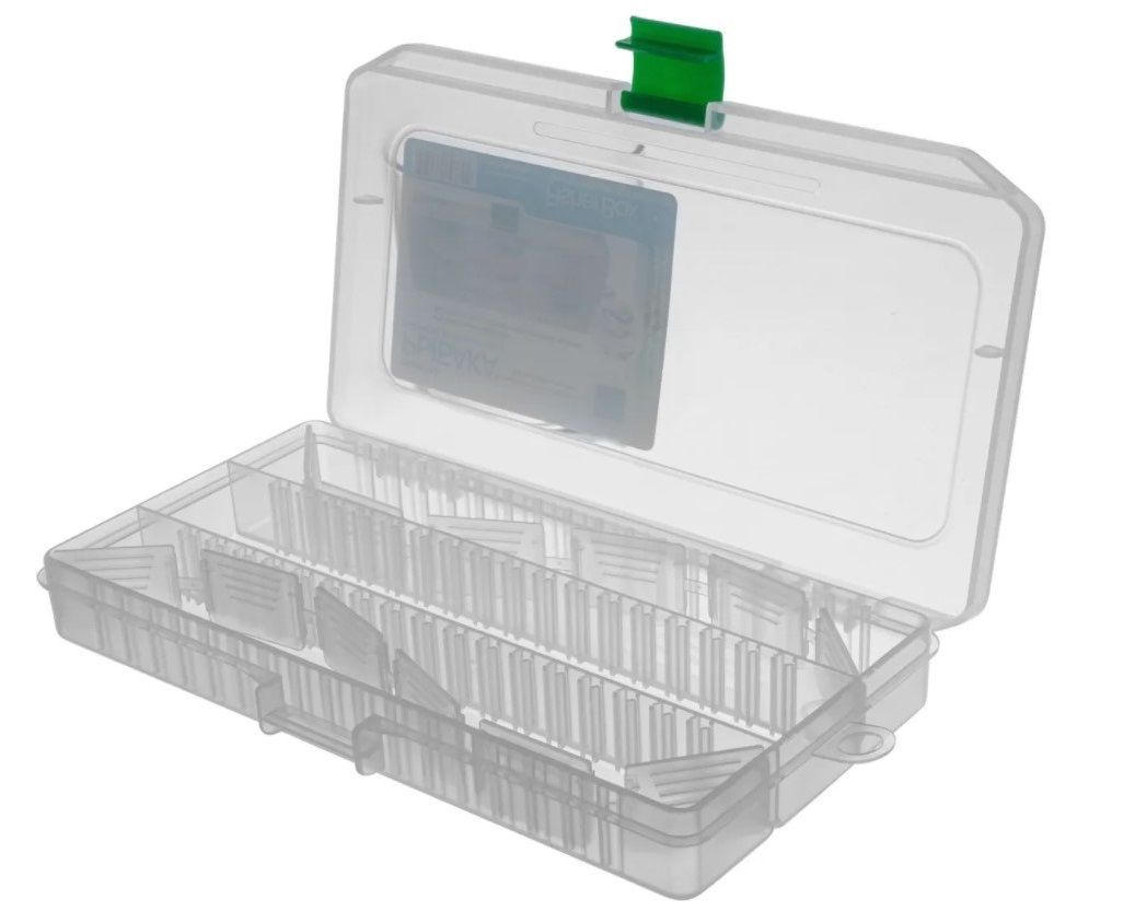 Коробка Fisherbox 216sh  Slim 22х12х2,5 см    22.12.02 — крупный план
	                                    1