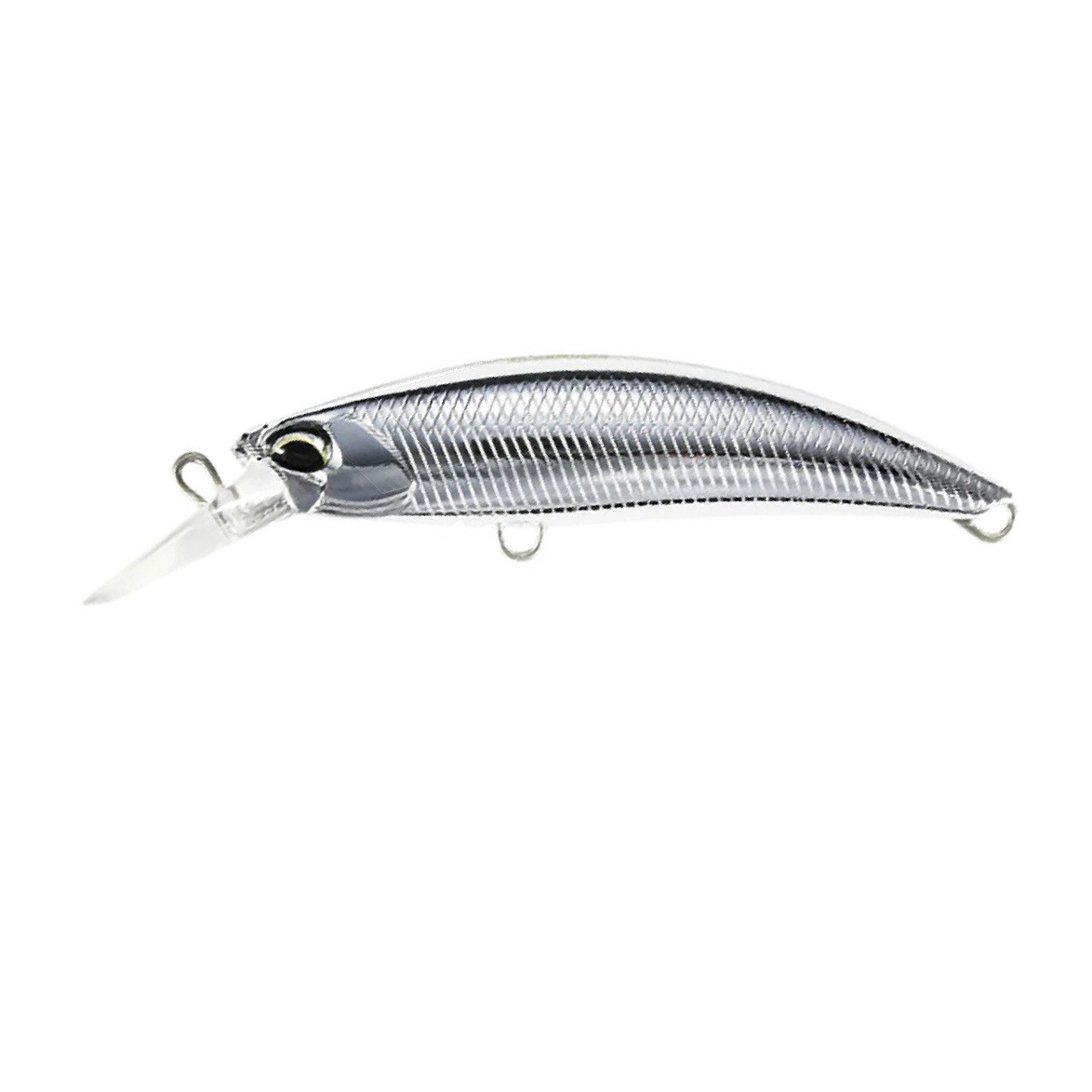 Воблер DUO Rough Trail Blazin 70FS MCC0522 UV Silver Slash B 20 гр   DUO-62672 — характеристики,  особенности конструкции