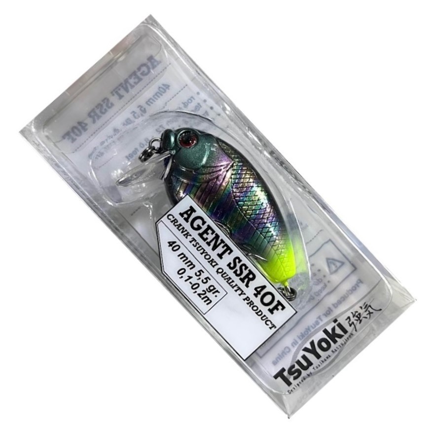 Воблер TsuYoki Agent SSR 40F L002 5,5 гр — крупный план
	                                    1