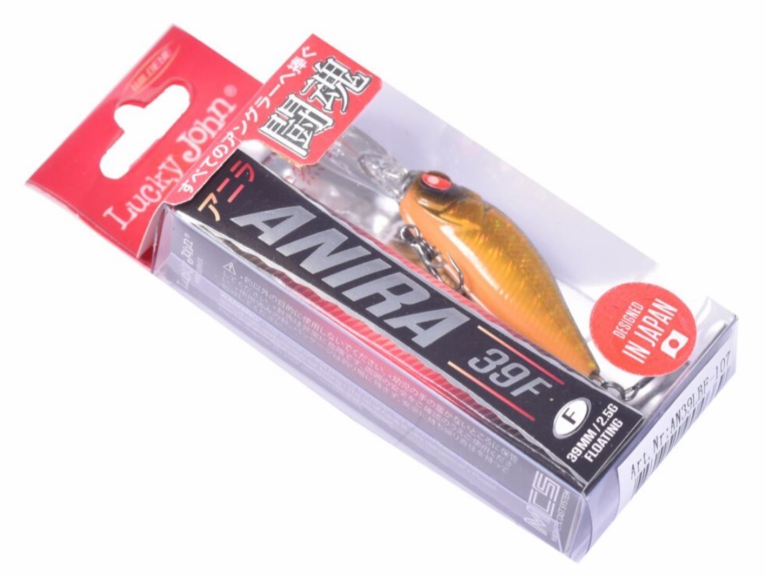 Воблер Lucky John Anira 39LBF 107 2,5 гр Pro Series  AN39LBF-107 — крупный план
	                                    2