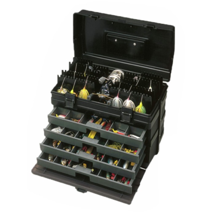 Ящик Meiho Versus  42х24,5х32,6 см Black   VS-8010-B — крупный план
	                                    1