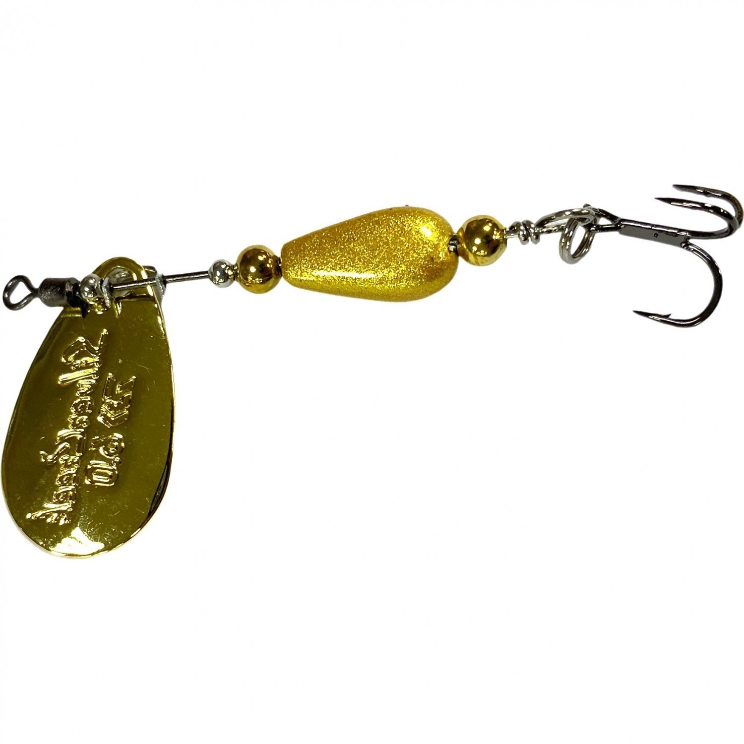 Вращающаяся Блесна Daiwa Silver Creek Spinner 6 №12 6 гр Gold — характеристики,  особенности конструкции