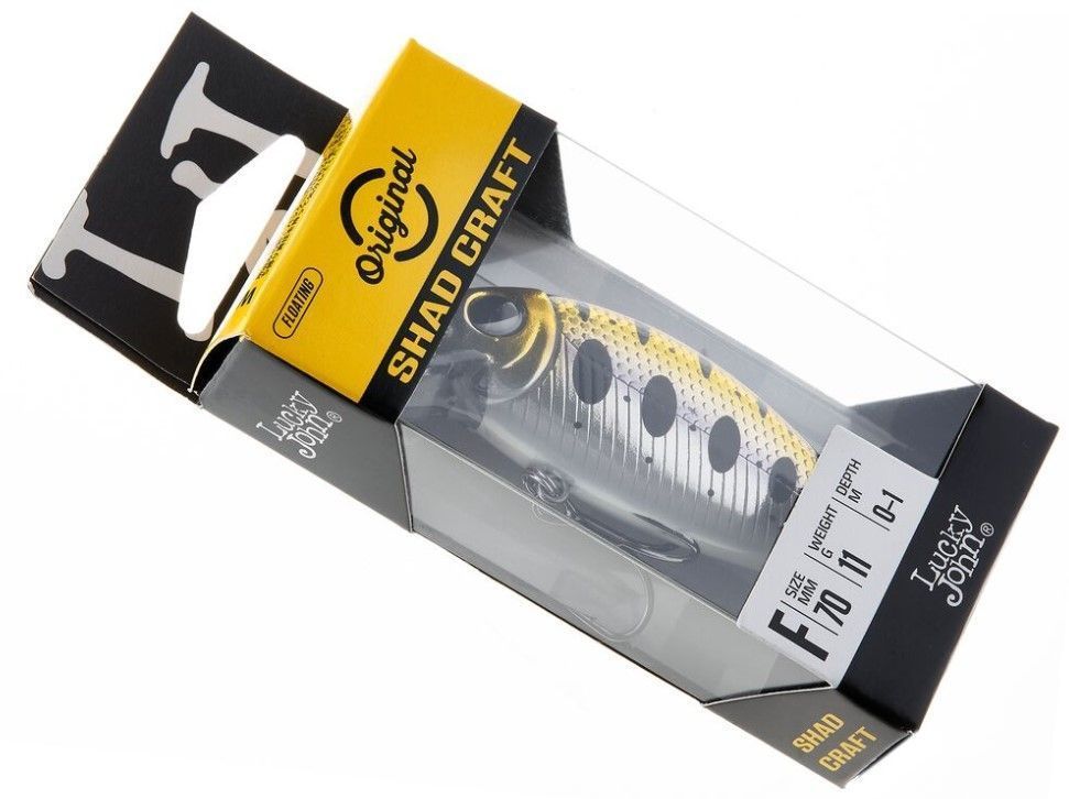 Воблер Lucky John Shad Craft 70F A029 13 гр Original  LJO1107F-A029 — крупный план
	                                    2