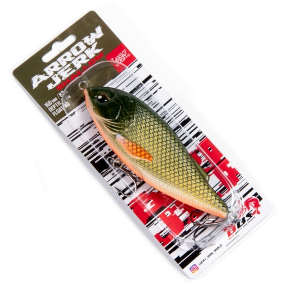 Воблер Lucky John Arrow Jerk 150F 024 87 гр BBS Original  LJO0515F-024 — крупный план
	                                    2