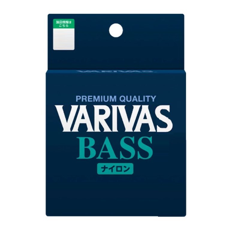 Леска монофильная Varivas Bass Nylon 150 м 0,165 мм Gray PE# 1 — крупный план
	                                    2