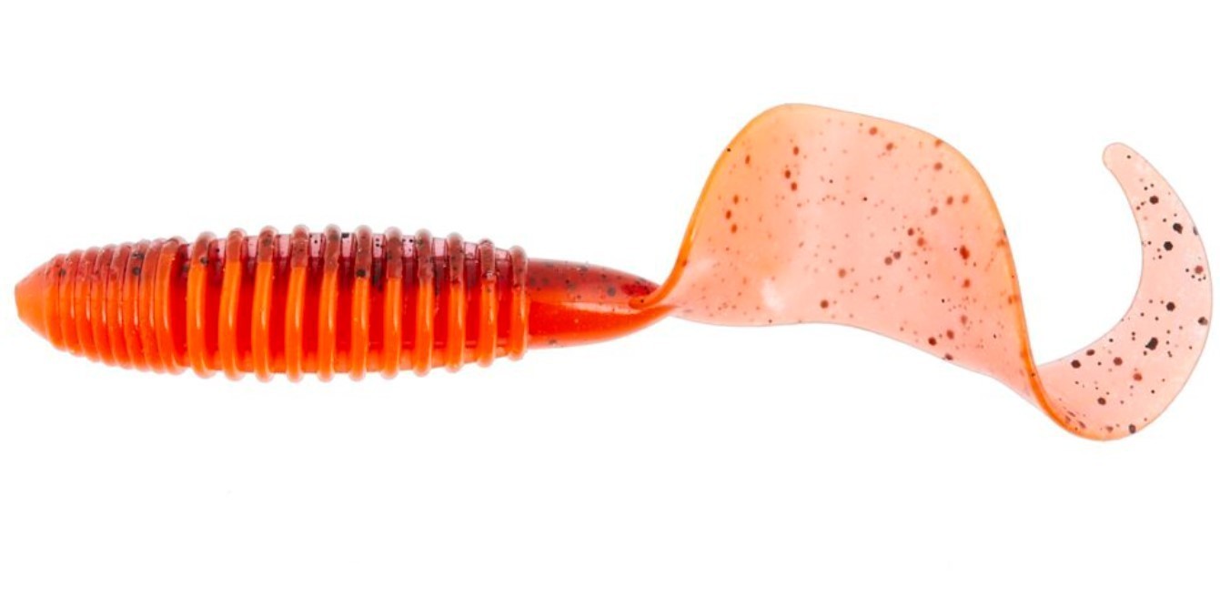 Силиконовая приманка Lucky John Crusher Grub 4.5in 114 мм 4 шт T48 Pro Series  140158-T48 — характеристики,  особенности конструкции