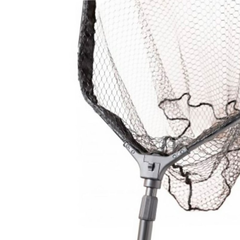 Подсачек Relax Складной  195x60х50см  Прорезиненная сетка M  NRS-M — крупный план
	                                    2