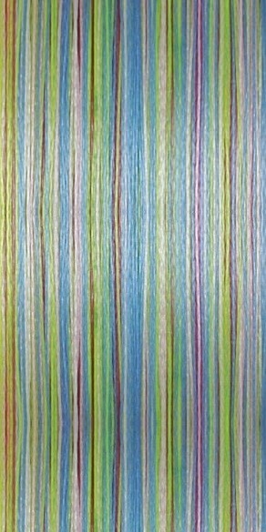 Плетеный шнур Major Craft Dangan Braid X8 150 м  PE # 0,8 Мультиколор 0,148 мм   DB8-150/0.8MC — крупный план
	                                    1