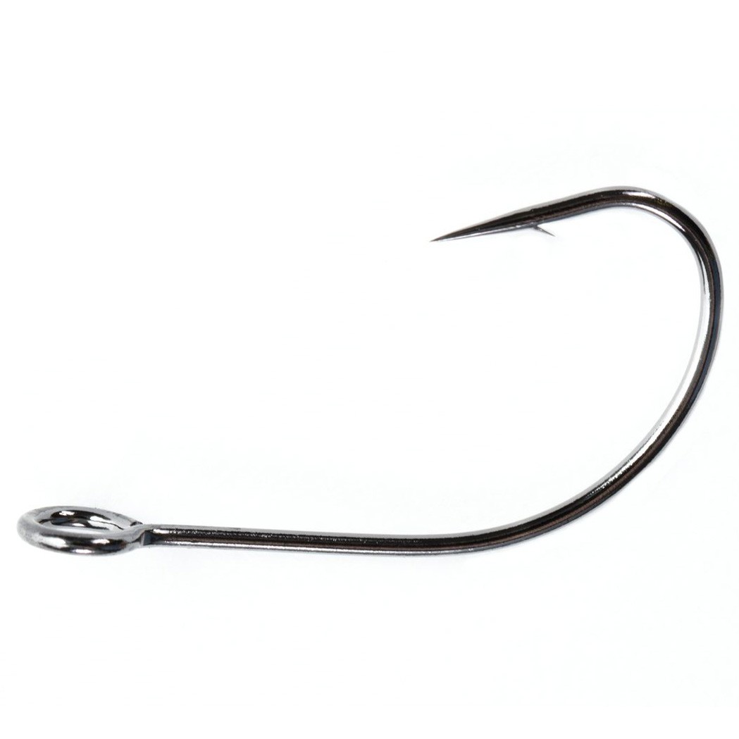 Крючок Одинарный Gamakatsu LS-3424F New Label Hooks Black №6 10 шт    185099-006 — характеристики,
	                                    особенности конструкции