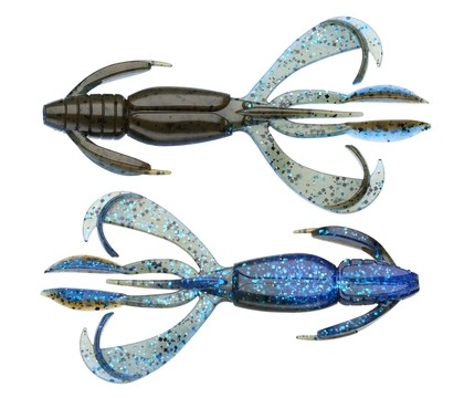 Силиконовая приманка Keitech Crazy Flapper 3.6 91 мм 7 шт 402 Okeechobee Craw — характеристики,
	                                    особенности конструкции