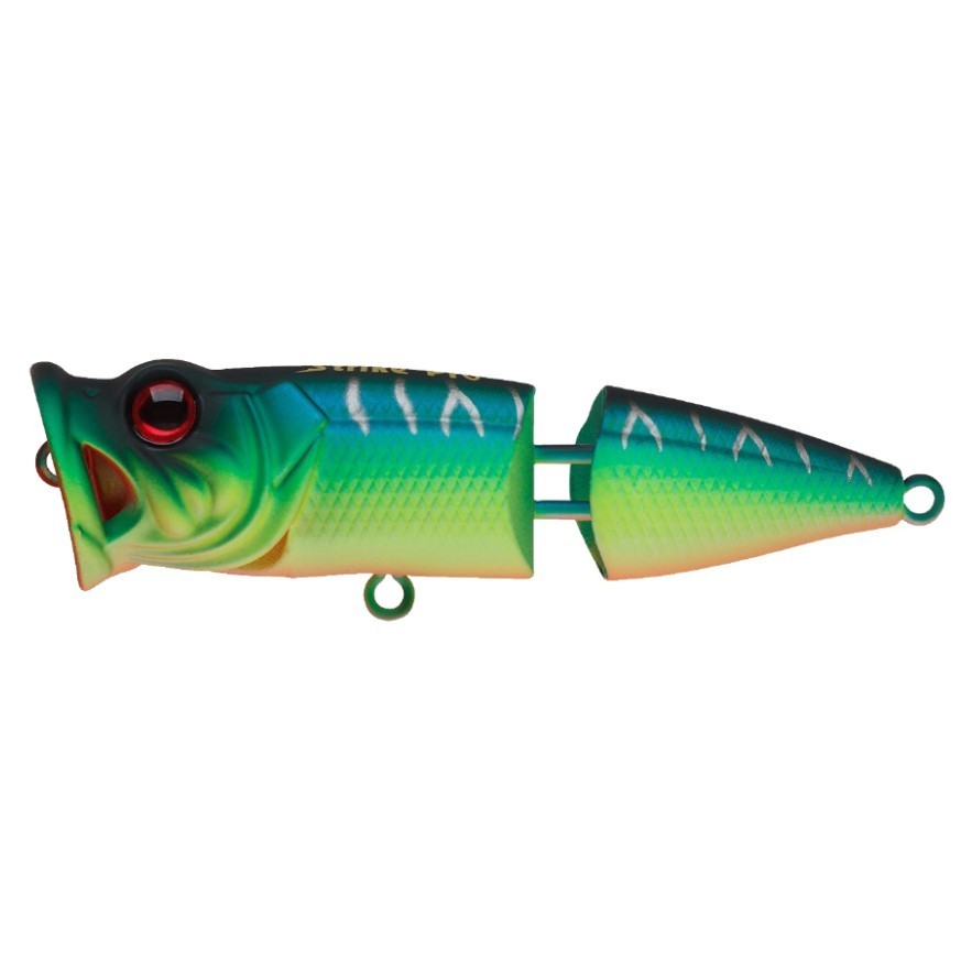 Воблер Strike Pro Pike Pop Joint 75 A223S-RP Pearl Mat Tiger 11 гр   SH-002CJ#A223S-RP — характеристики,
	                                    особенности конструкции