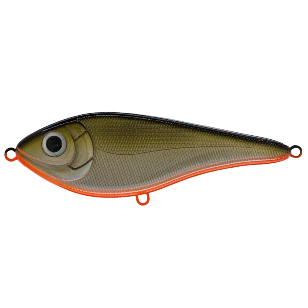 Воблер Strike Pro Buster Jerk II Shallow Runner A223S-RP Pearl Mat Tiger 37 гр   EG-049#A223S-RP — характеристики,
	                                    особенности конструкции