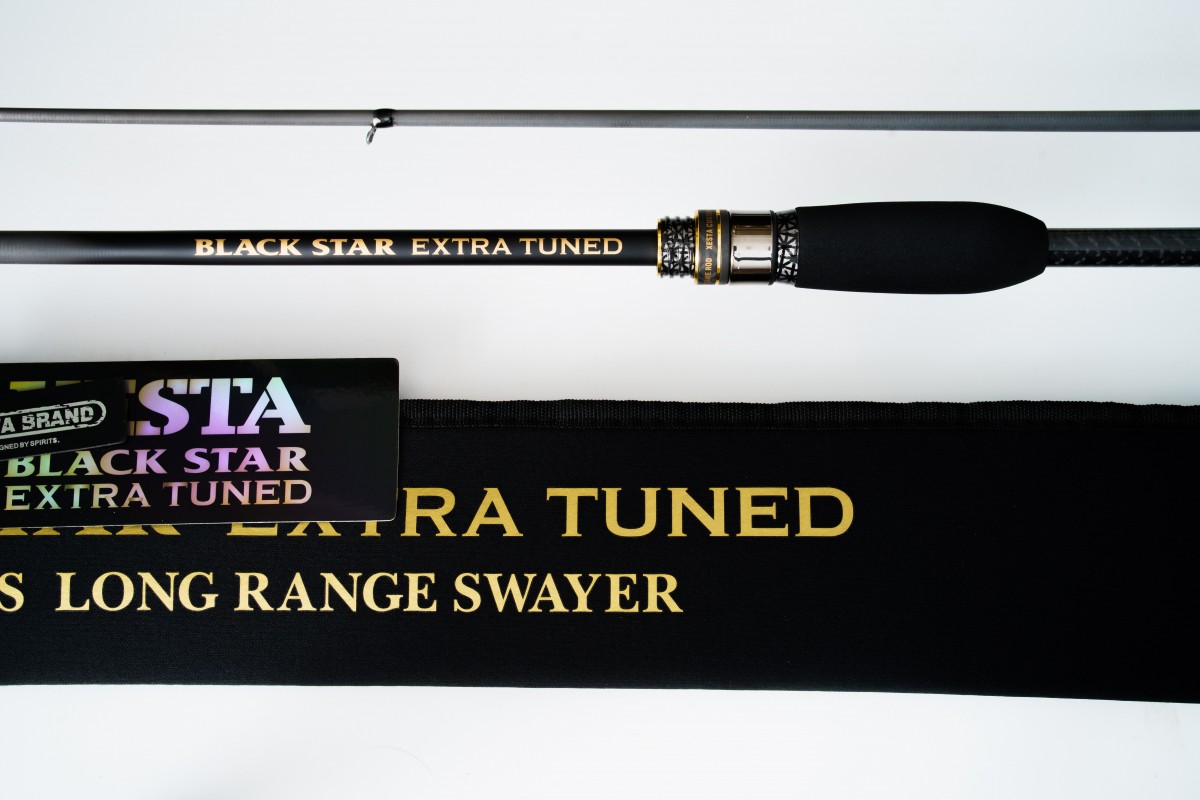 Спиннинг Xesta Black Star Extra Tuned S82MHX-S 250 см 1 - 25 гр  Long Range Swayer  XBSET-S82MHX-S — крупный план
	                                    4