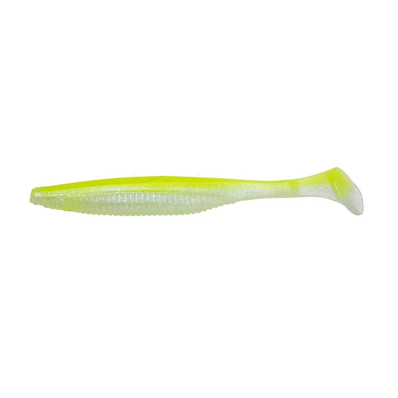 Силиконовая приманка DUO Realis Versa Shad Elastomer 4 102 мм 6 шт F075 Chartreuse Shad   DUO-97810 — характеристики,  особенности конструкции