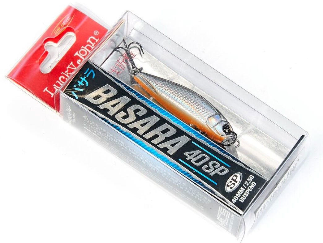 Воблер Lucky John Basara 40SP 101 2,5 гр Pro Series  BA40SP-101 — крупный план
	                                    1