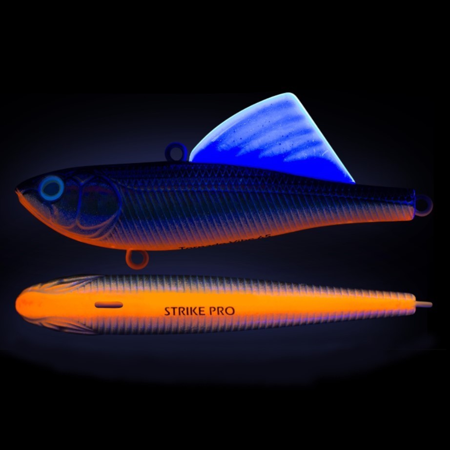 Воблер Strike Pro Tornado Vibe 85 612T Natural Shad Silver 25,6 гр   EG-204B-UV#612T — крупный план
	                                    1