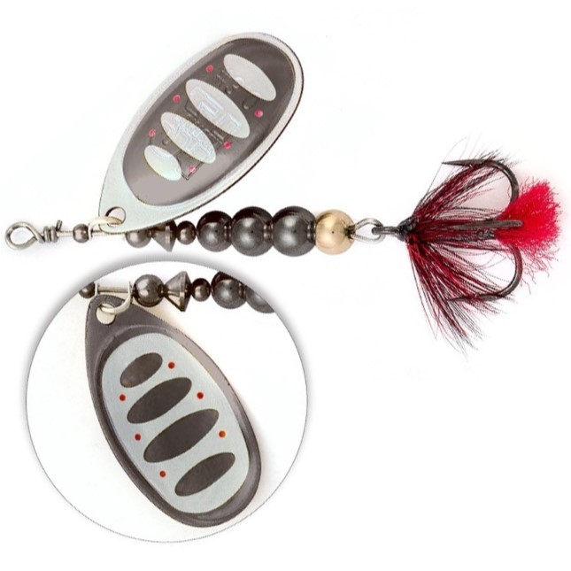 Вращающаяся Блесна Pontoon 21 Ball Concept №5 17,5 гр B02-004   P21-SP-BCT-#5-B02-004 — характеристики,  особенности конструкции