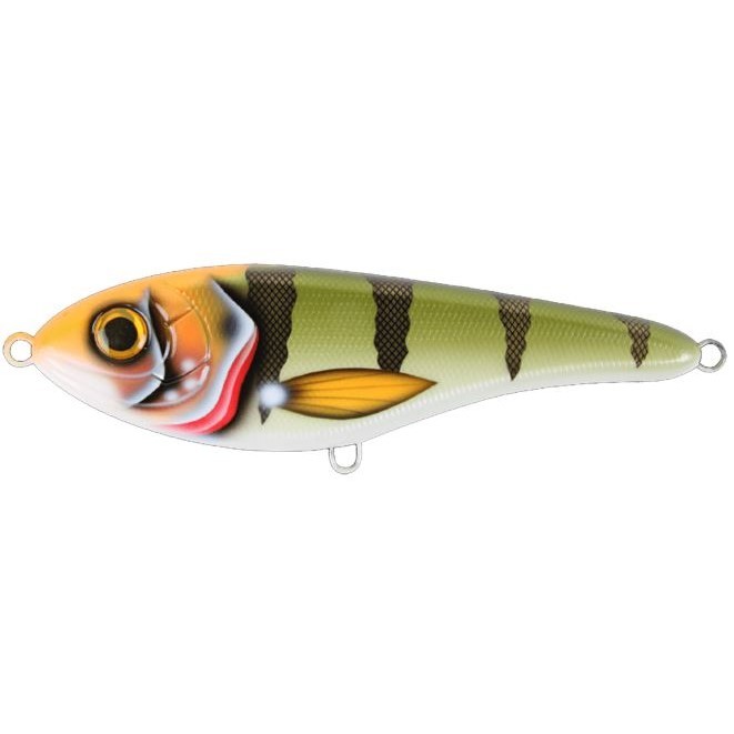 Воблер Strike Pro Buster Jerk II Shallow Runner CWC011 Lightning Perch 37 гр   EG-049#CWC011 — характеристики,
	                                    особенности конструкции