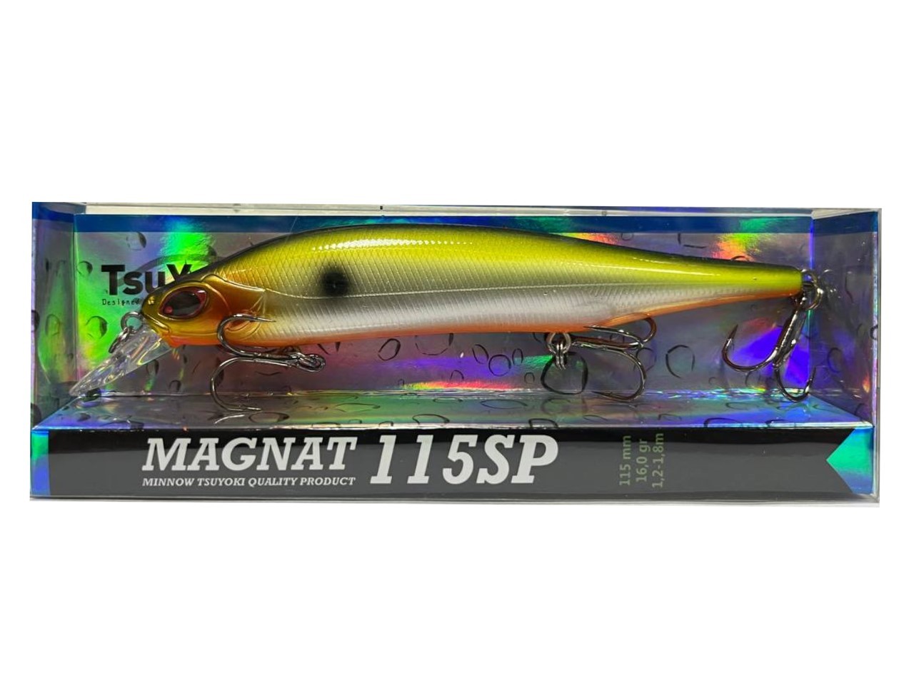 Воблер TsuYoki Magnat 115SP 207R 16 гр — крупный план
	                                    1