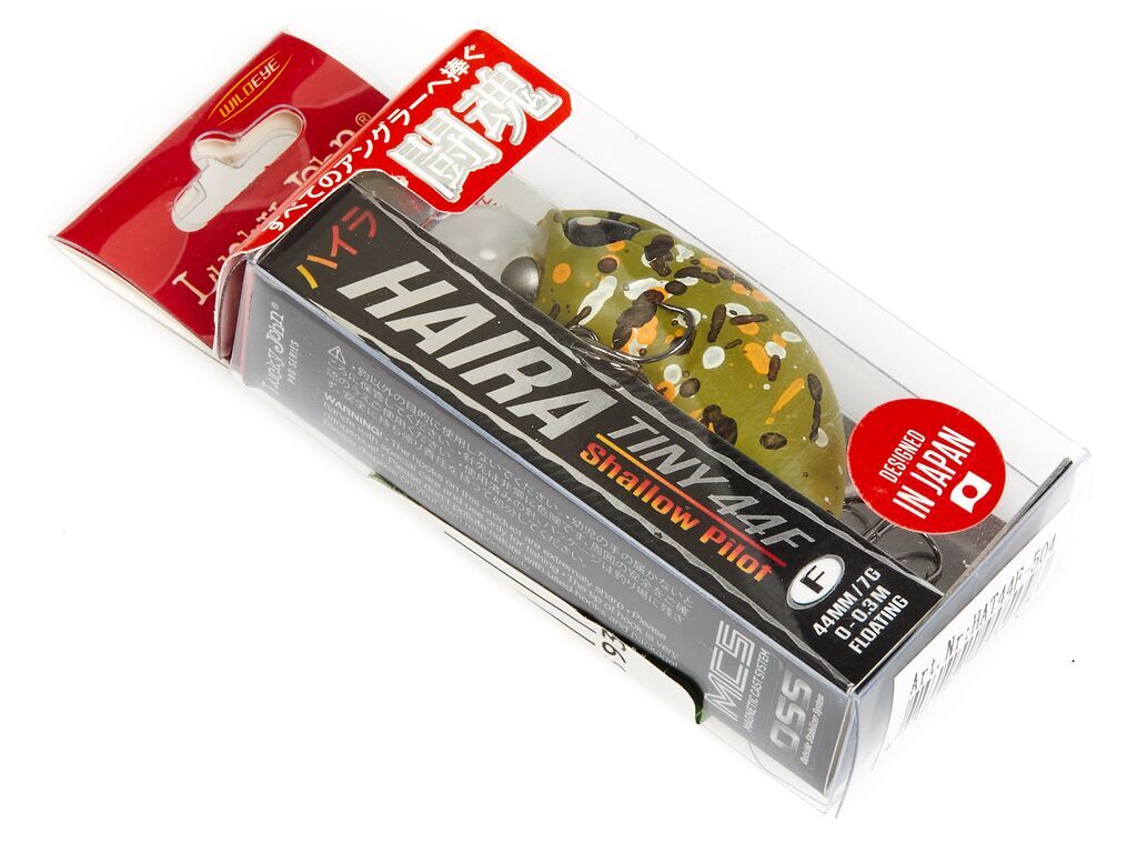 Воблер Lucky John Haira Tiny 44F Shallow Pilot 504 7 гр Pro Series  HAT44F-504 — крупный план
	                                    2