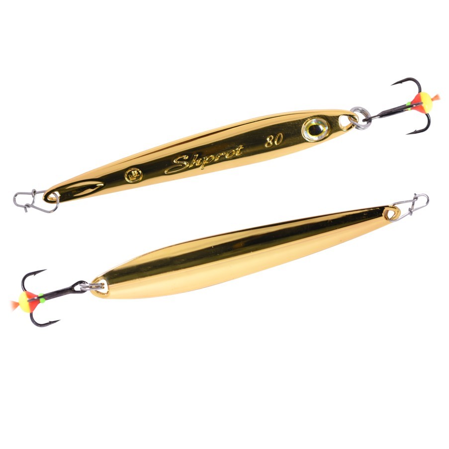 Зимняя Блесна Ecopro Shprot 15 гр 80 мм G   EPVJSH80G — характеристики,  особенности конструкции