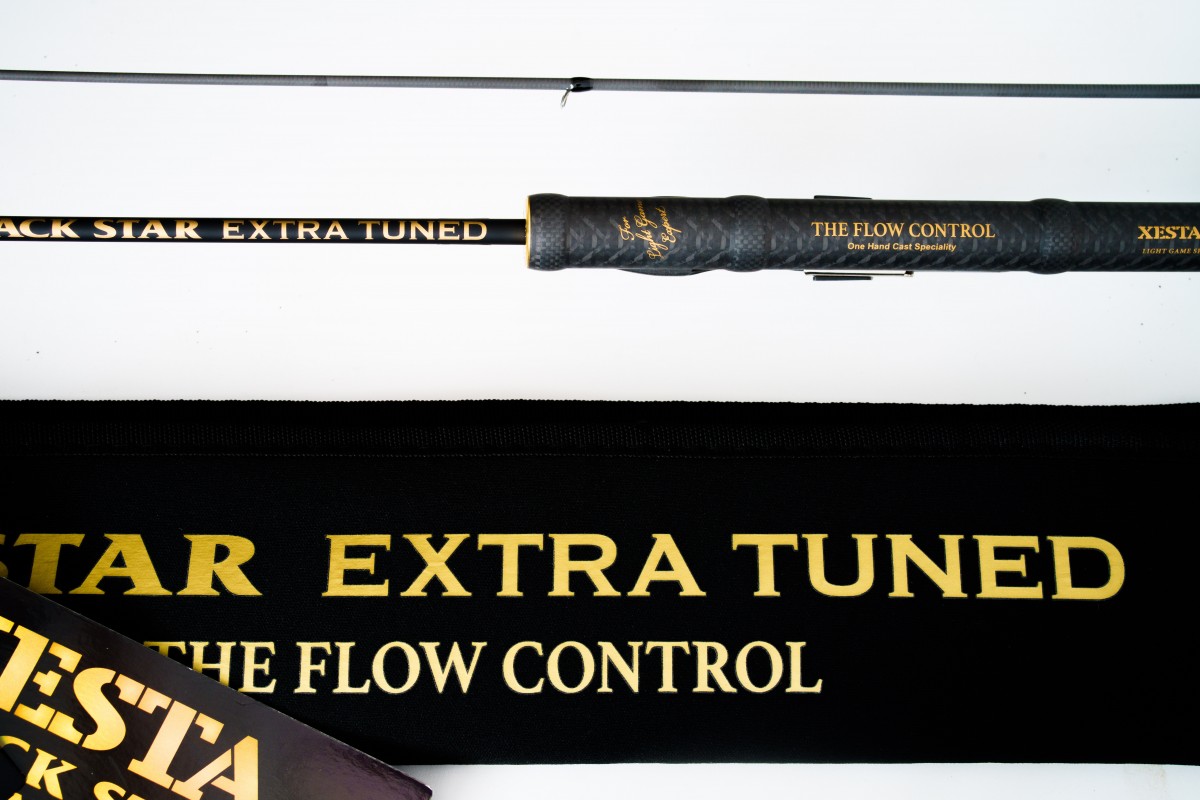 Спиннинг Xesta Black Star Extra Tuned S55UL/L-S 165 см 0,2 - 3,5 гр  The Flow Control  XBSET-S55UL/L-S — крупный план
	                                    8