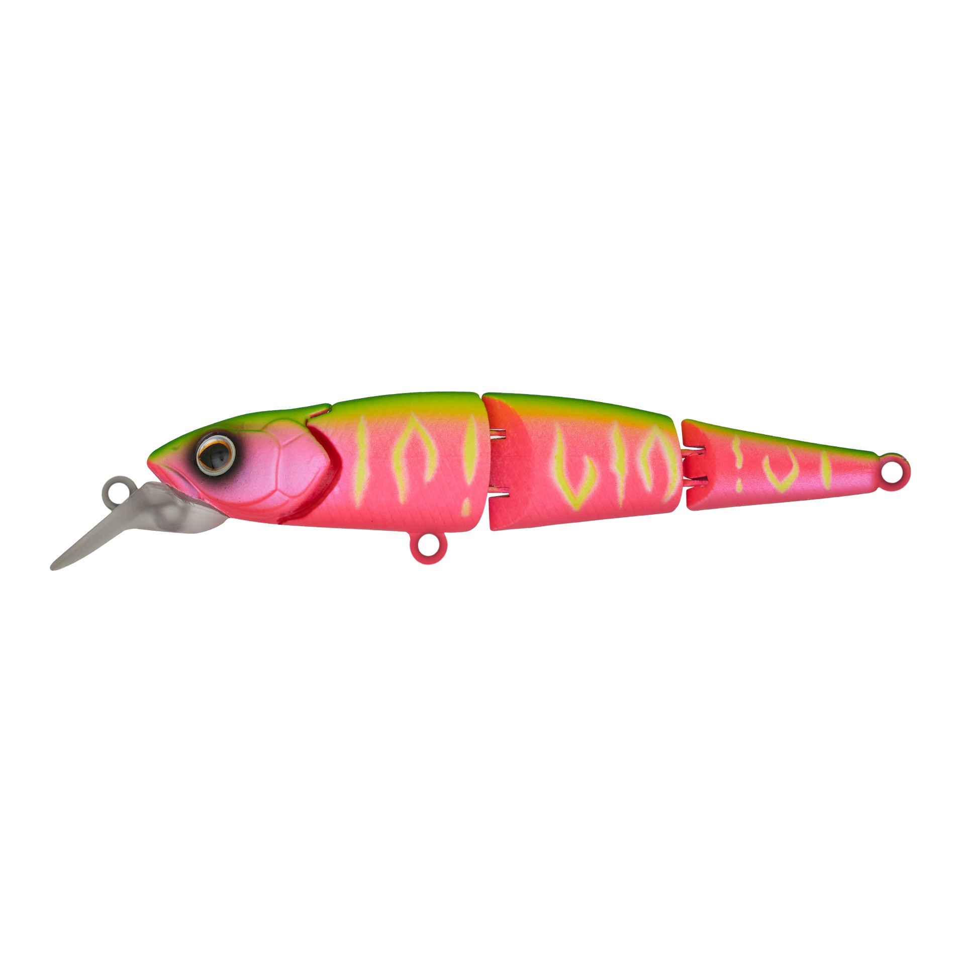 Воблер Strike Pro Flying Fish Joint 110 A230FS Watermelon Mat Tiger 19,5 гр   EG-079J#A230FS — характеристики,  особенности конструкции