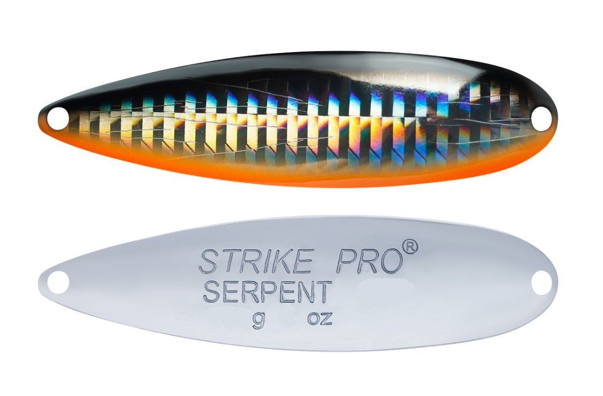 Колеблющаяся Блесна Strike Pro Serpent Double 75M 18 гр 75 мм A70-713-CP   ST-010BD#A70-713-CP — характеристики,  особенности конструкции