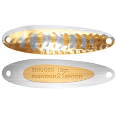 Колеблющаяся Блесна Pontoon 21 Sinuoso 12 12 гр 55 мм C02-001   P21-SP-SIN-12-C02-001 — характеристики,
	                                    особенности конструкции