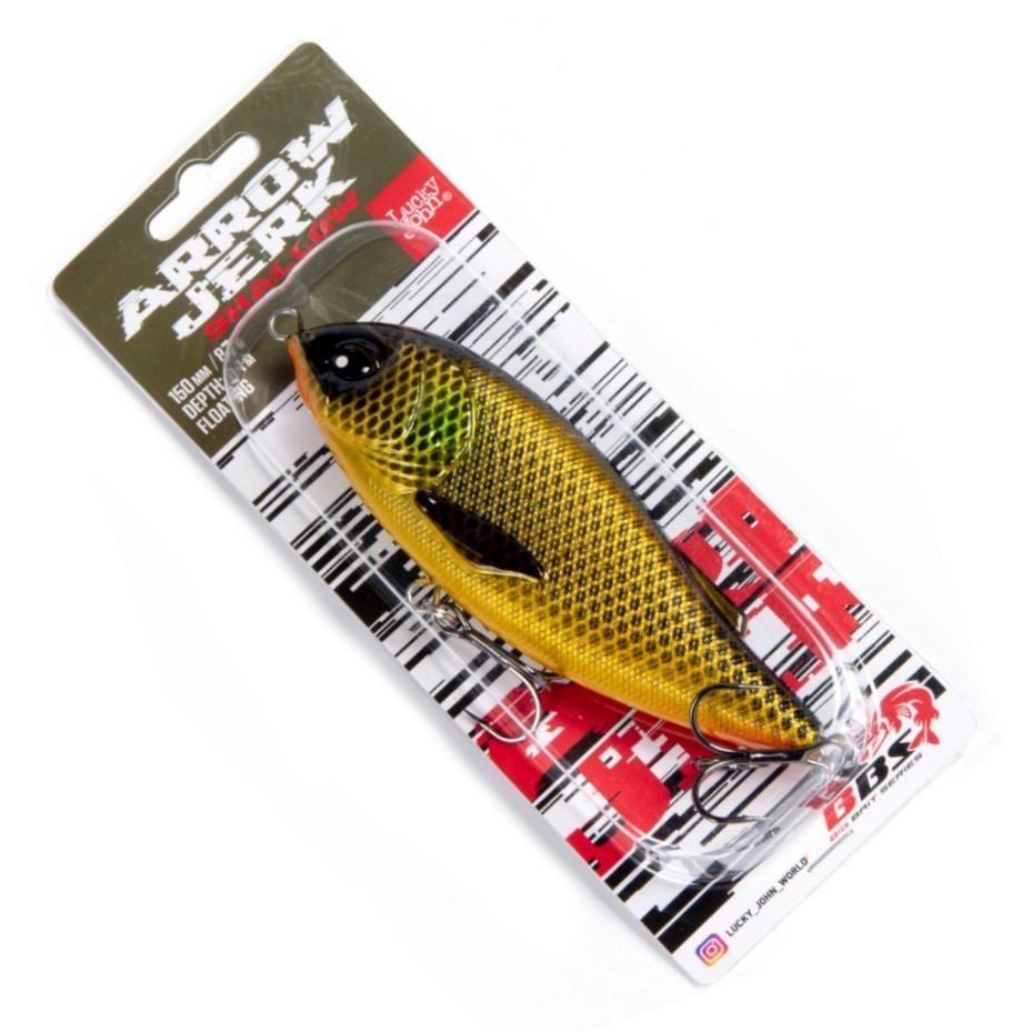 Воблер Lucky John Arrow Jerk 150F 028 87 гр BBS Original  LJO0515F-028 — крупный план
	                                    2