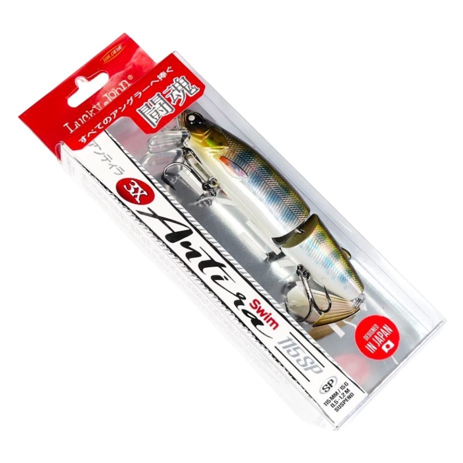 Воблер Lucky John Antira Swim 115SP 704 15 гр Pro Series  ANT115SP-704 — крупный план
	                                    2
