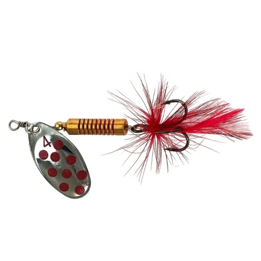 Вращающаяся Блесна Lucky John Spin-X Round №4 11 гр SR   LJSR04-SR — характеристики,
	                                    особенности конструкции
