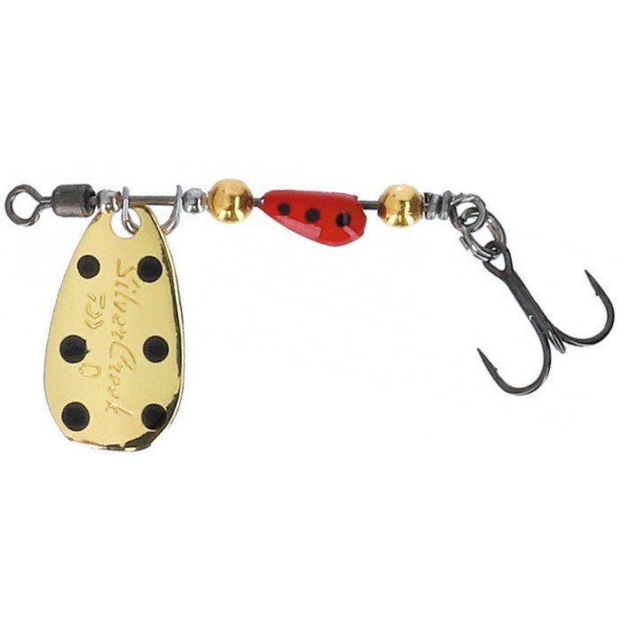 Вращающаяся Блесна Daiwa Silver Creek Spinner 6 №12 6 гр Ladybug — характеристики,  особенности конструкции
