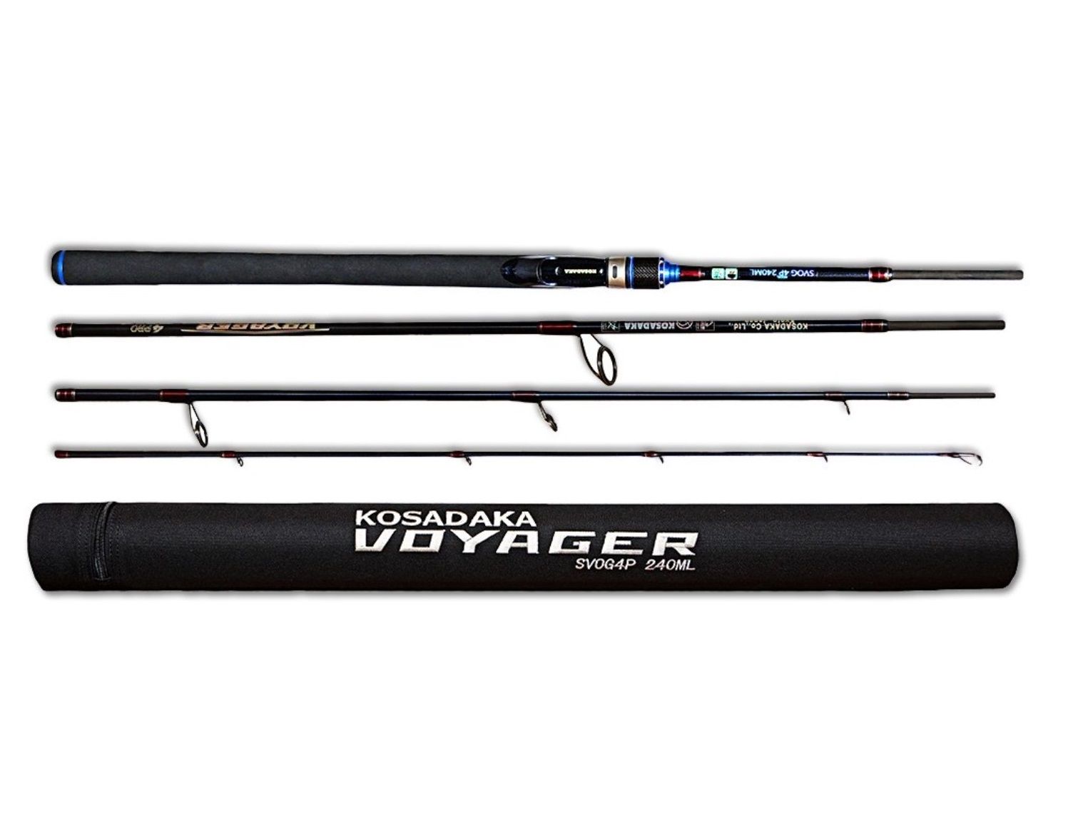 Спиннинг Kosadaka Voyager 4Pro 240M 240 см 10 - 35 гр    SVog4p240M — характеристики,
	                                    особенности конструкции