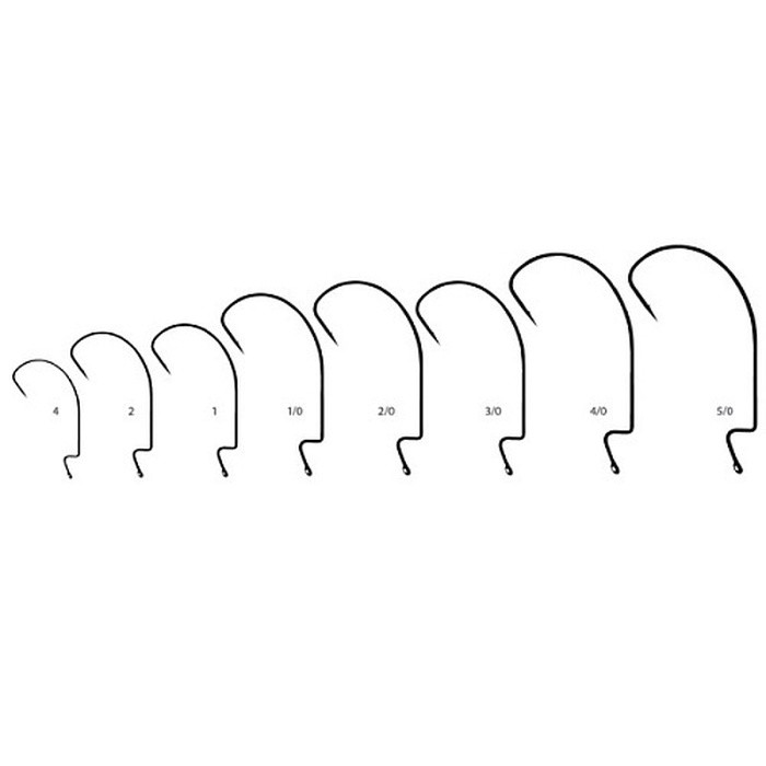 Крючок Офсетный Saikyo BS-2315 №4/0 10 шт BN   BS-2315BN4/0-10 — крупный план
	                                    1