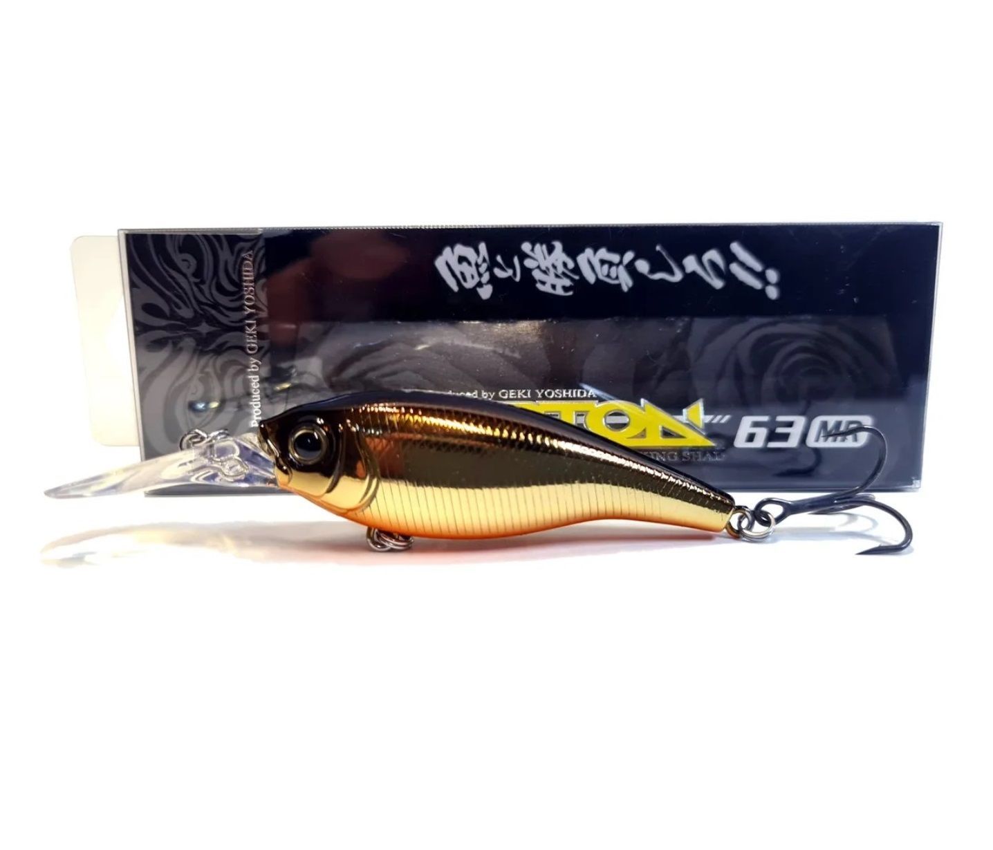 Воблер Gan Craft Ayrton 63 MR 03-Kinkuro 7,3 гр   GCLAR63F003 — крупный план
	                                    1