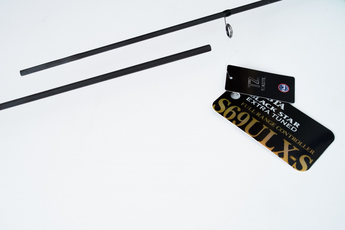 Спиннинг Xesta Black Star Extra Tuned S69ULX-S 205 см 0,2 - 10 гр  Full Range Controller  XBSET-S69ULX-S — крупный план
	                                    4