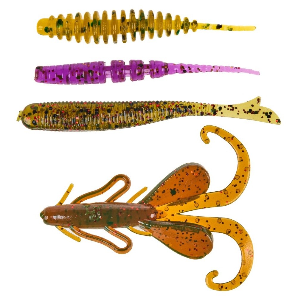 Силиконовая приманка Lucky John Street Fishing Pack 35 мм 46 шт 06 Set Pro Series  LJMG-006SET — крупный план
	                                    1