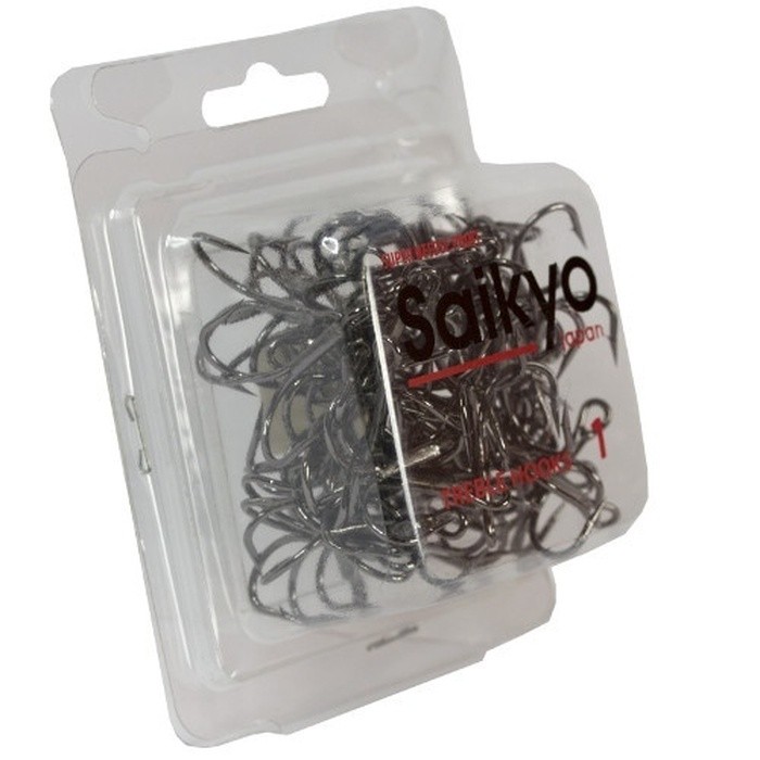 Крючок Тройной Saikyo 1130 №10 50 шт BN   SKIJT1130-10BN-50 — крупный план
	                                    1