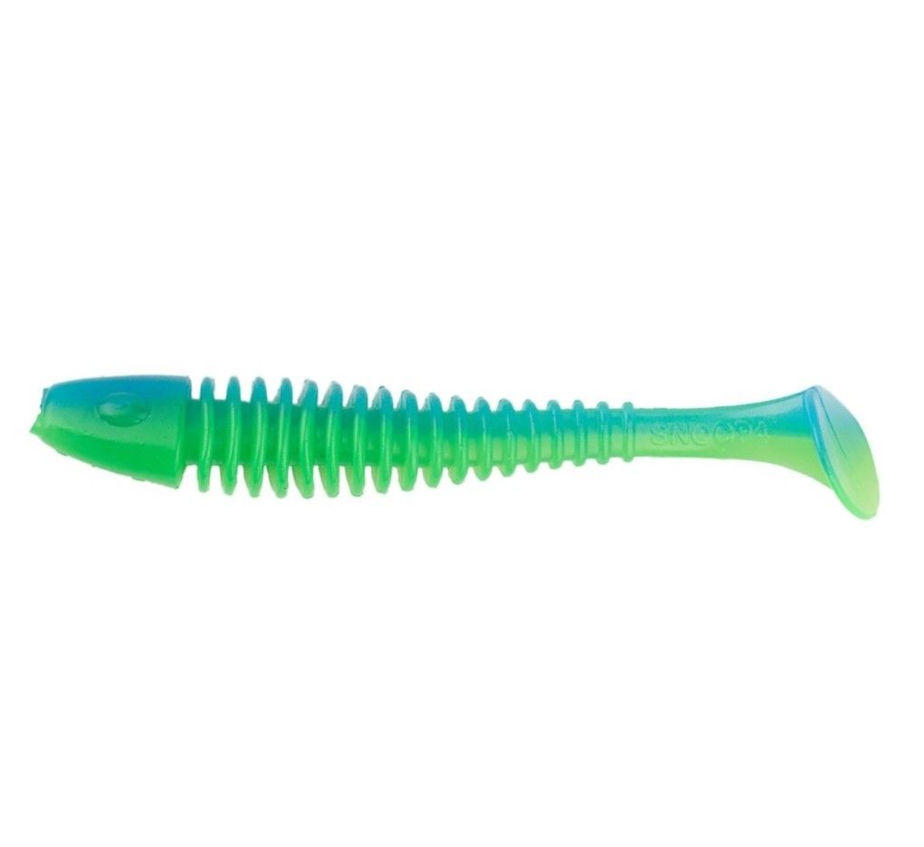 Силиконовая приманка Jig It Snoop 3.3 83 мм 8 шт 006 Hot mint   JIS83006S — характеристики,  особенности конструкции
