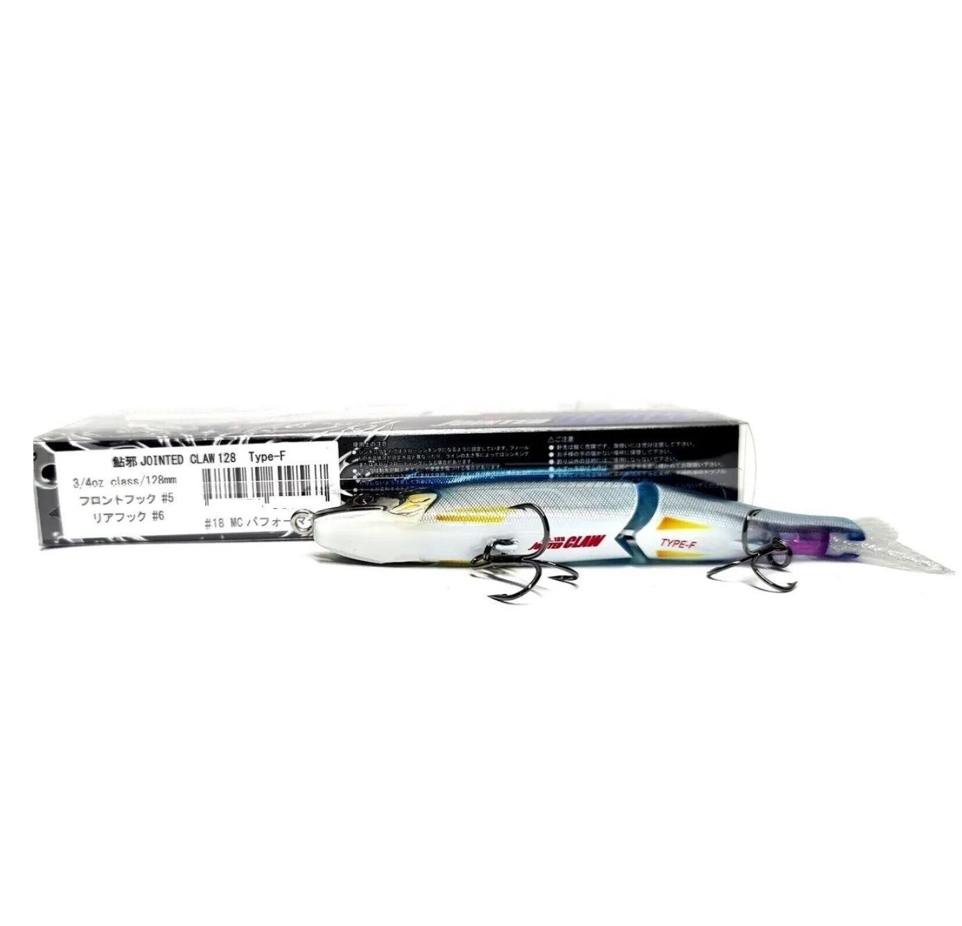 Воблер Gan Craft Jointed Claw 128F 18-MC Performer 21 гр   GCLJC128F018 — крупный план
	                                    1