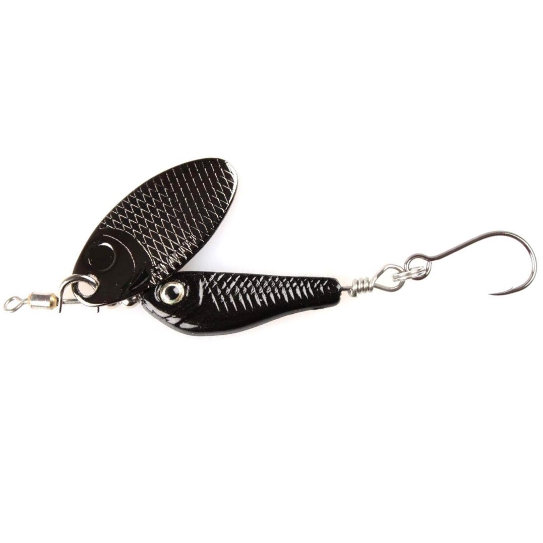 Вращающаяся Блесна Smith Niakis 4.0 №10 4 гр 16 Black — характеристики,
	                                    особенности конструкции
