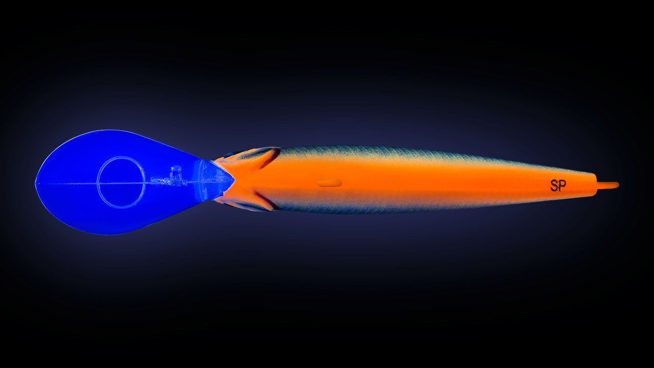 Воблер Strike Pro Archback Deep 100SP 626E Blue Silver OB 21,4 гр   EG-125BL-SP#626E — крупный план
	                                    1