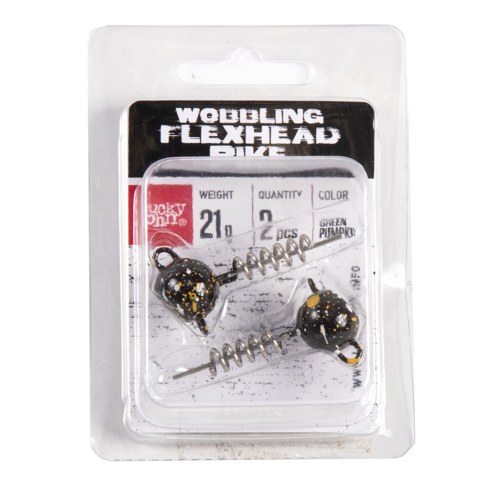Груз Lucky John Wobbling Flexhead Pike 21 гр 2 шт 003 3D BBS Series  LJWFP21-003 — крупный план
	                                    2