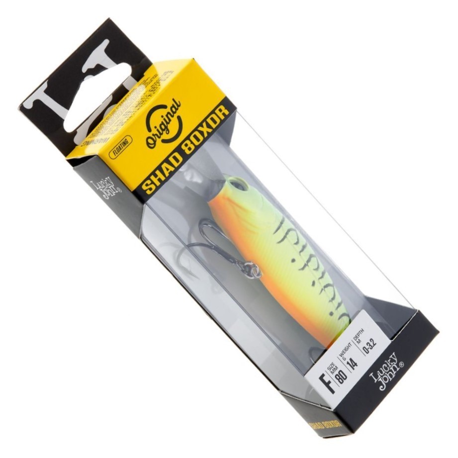 Воблер Lucky John Shad-X 80F DR 008 14 гр Original  LJO0308FDR-008 — крупный план
	                                    2