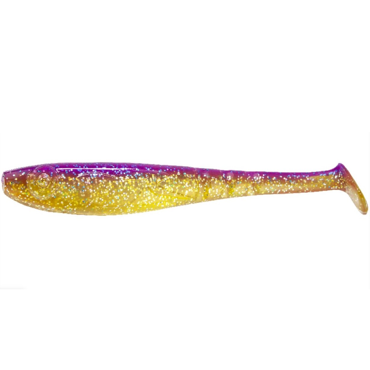 Силиконовая приманка Norstream Siddy 6 152 мм 4 шт 03 Purple-Yellow   15220-603 — характеристики,
	                                    особенности конструкции