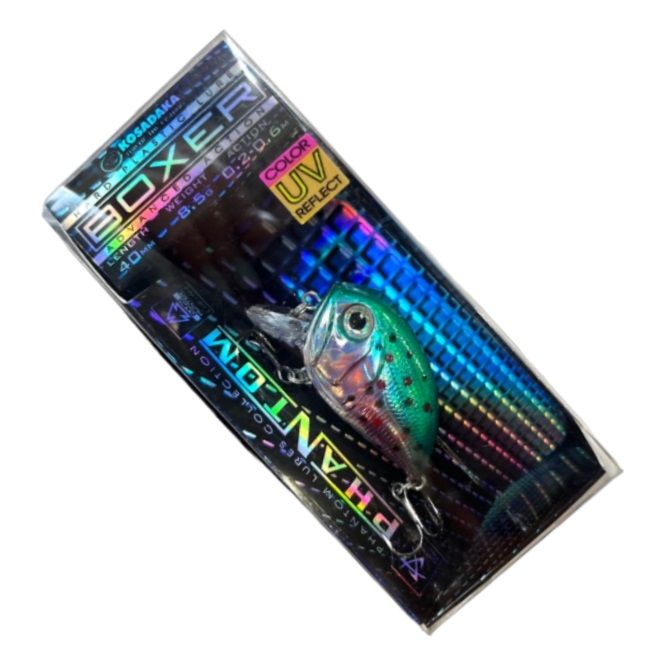 Воблер Kosadaka Boxer XS 40F TR 8,5 гр   BxrxS40F-TR — крупный план
	                                    1