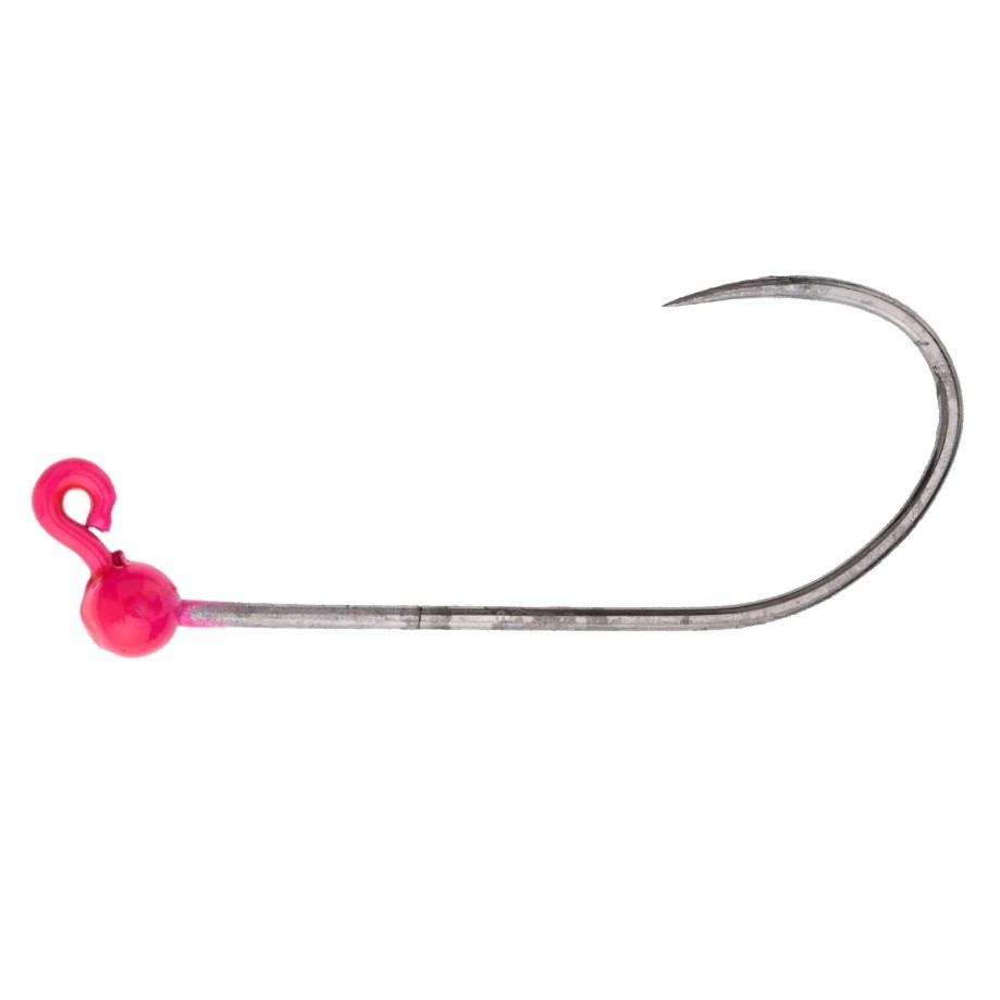 Джиг-головка Тула Безбородая №4 0,3 гр 3 шт Розовый   дбр-403 — характеристики,  особенности конструкции